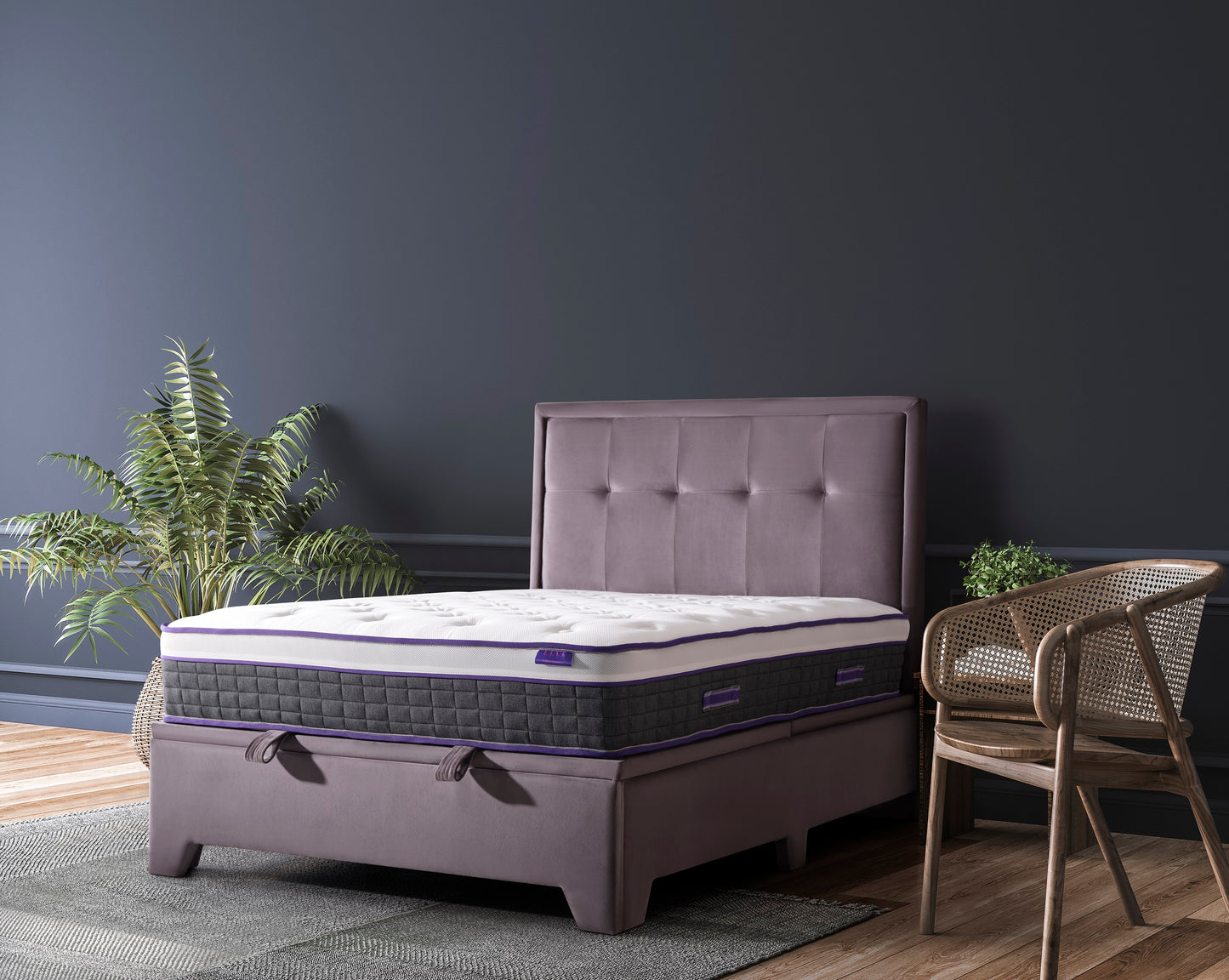 Medium Firm Hybrid Luxury Gel Memory Foam Pocket Spring Mattress in a Box