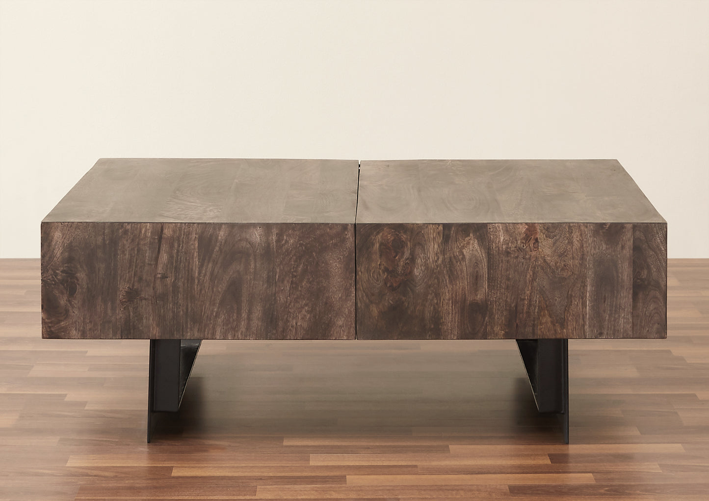 Coffee Table with Sliding Top in Olive