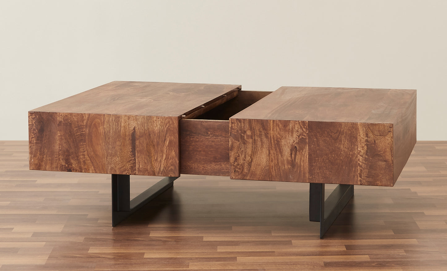Coffee Table With Sliding Top Walnut