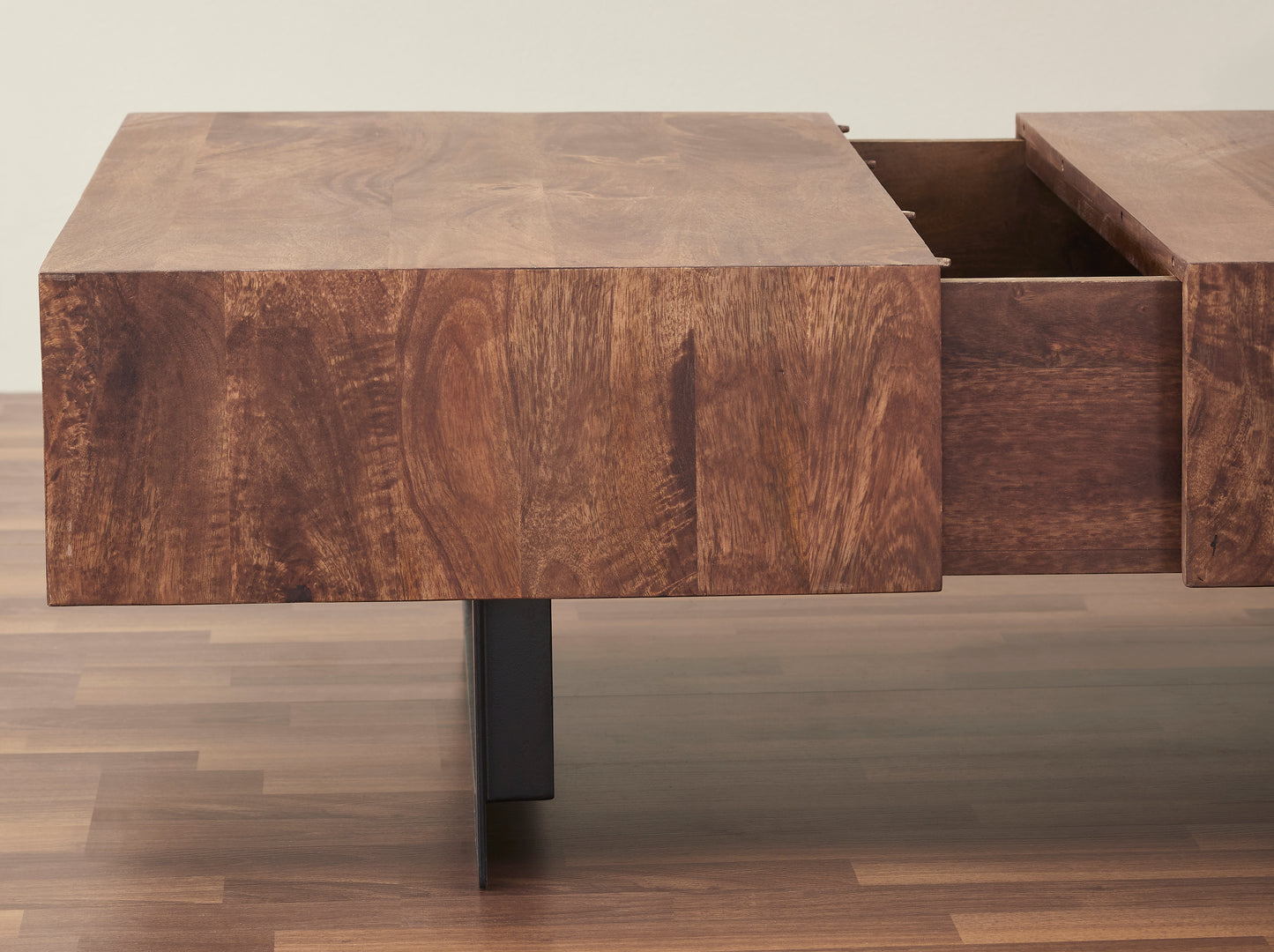 Coffee Table With Sliding Top Walnut