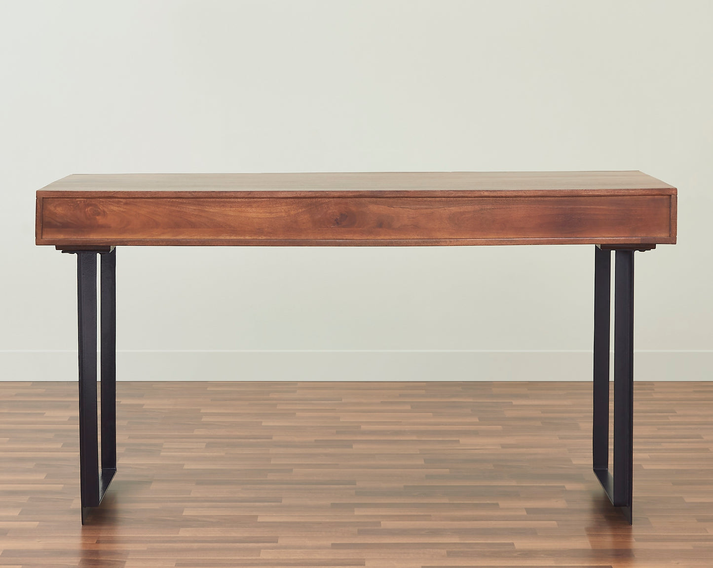 Glide Modern Office Desk in Walnut