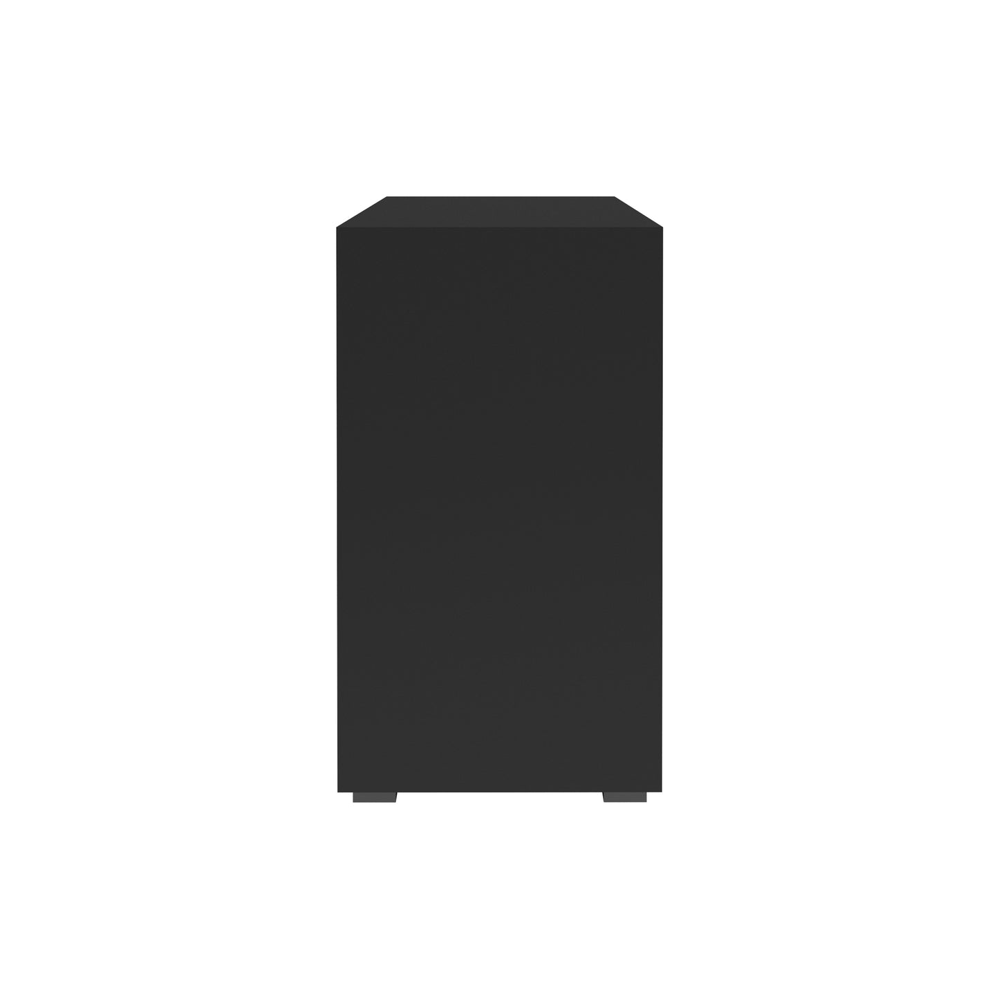 Shaker 3 Drawer Dresser for Bedroom, Black